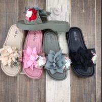 Дамски плажни чехли със свеж интересен дизайн, подходящи за ново летно приключение, снимка 2 - Чехли - 45846983