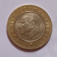 1 лира Турция 2023 Турска монета , снимка 3 - Нумизматика и бонистика - 45265928