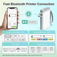 Нов Bluetooth Етикет Принтер Nelko P21 - Лесен за Използване с Множество Шаблони, снимка 6 - Друга електроника - 45327322