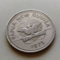 20 тоеа 1975 Папуа Нова Гвинея, снимка 2 - Нумизматика и бонистика - 45208016