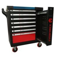 Професионален Шкаф с инструменти EVERFORCE със 7 чекмеджета и отделение за закачане на инструменти, снимка 2 - Шкафове и рафтове - 45890279
