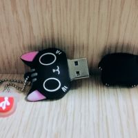 64 GB Флашка във Формата на Черно Коте / Котка, снимка 3 - USB Flash памети - 43459931