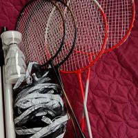 Нов комплект за Бадминтон,федербал и перца., снимка 1 - Тенис - 45385853