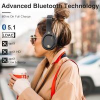 Нови Безжични Слушалки Ankbit E700 - HD Аудио, LDAC, Бързо Зареждане, снимка 7 - Bluetooth слушалки - 45506305