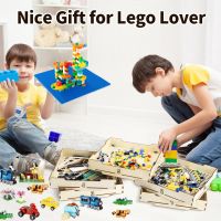 Кутия за сортиране на блокчета Lego с 4 тави за любители на Lego за деца, снимка 3 - Други - 45083367
