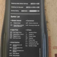 Финансов калкулатор Casio FC-100V, снимка 3 - Друга електроника - 45248496