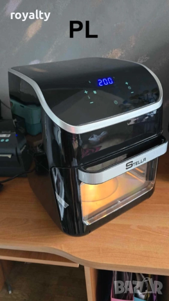 Еър Фраер Stella Power Air Fryer Oven – 12 литра, 1800W, снимка 1