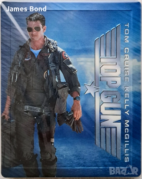 Блу Рей (Blu Ray) Топ Гън (Top Gun) Steelbook с БГ субтитри, снимка 1