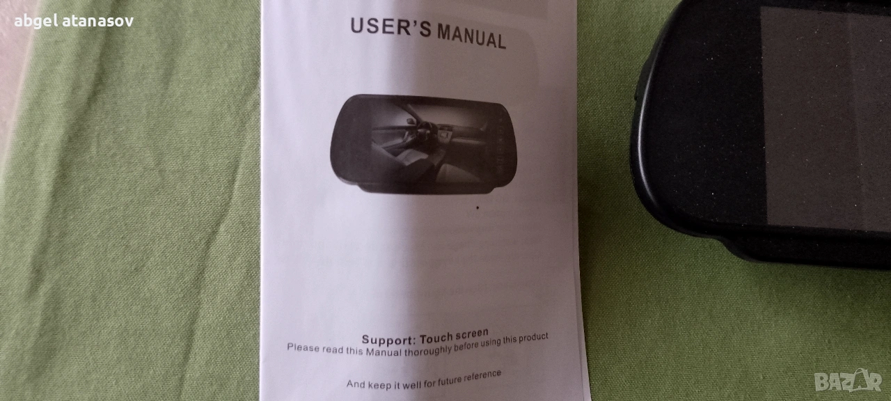 Продавам tft-lcd монитор в комплект с кмера за задни виждане за Honda accord , снимка 1