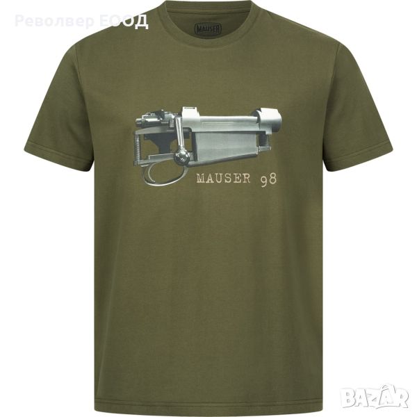 Тениска Mauser - 98 System, в цвят Matt olive, снимка 1