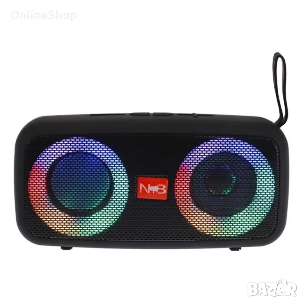 RGB Light NB-051 Bluetooth 5.0 преносим безжичен високоговорител, снимка 1