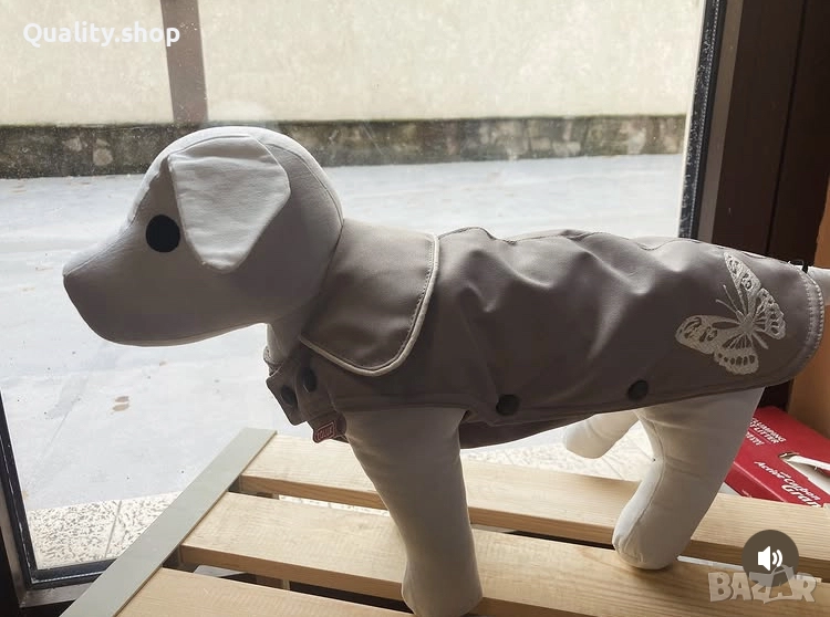 Стилно бежово яке ,,Butterfly”, снимка 1