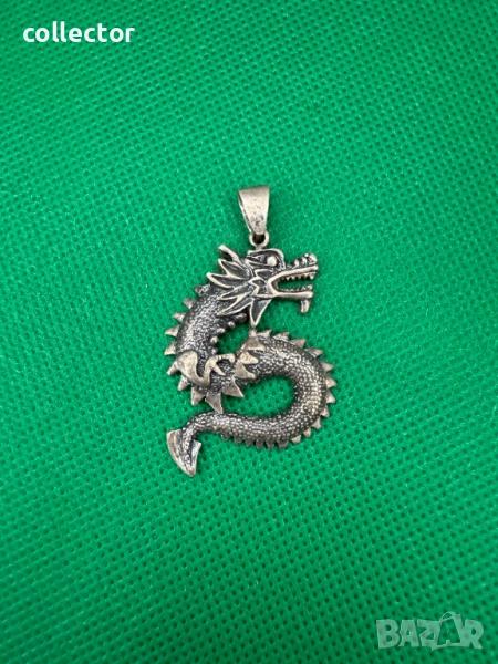 Сребърна висулка китайски дракон. №7552, снимка 1