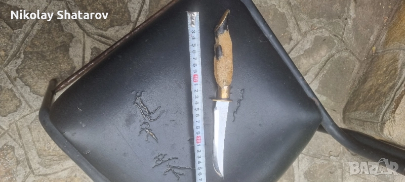 стар ловен нож, снимка 1