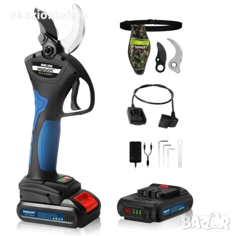 Професионална акумулаторна ножица лозарска/градинарска  Swansoft 8605, снимка 1