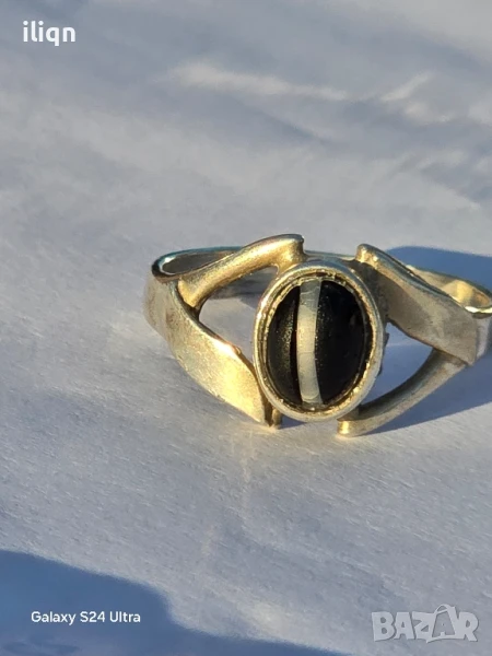 Сребърен пръстен. 18,7мм. Цена 29,99лв. За Севлиево безплатна доставка., снимка 1