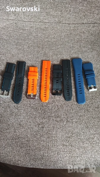 Силиконови и кожени каишки 22мм, снимка 1