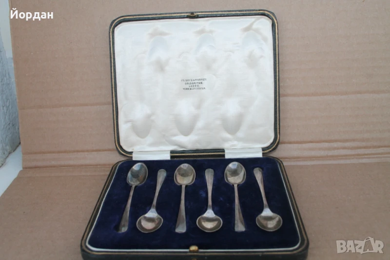 Сребърни лъжички за кафе/чай, снимка 1