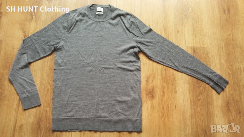 Jack & Jones 100% Super Fine Merino Wool размер L блуза 100% Мерино Вълна - 936, снимка 1