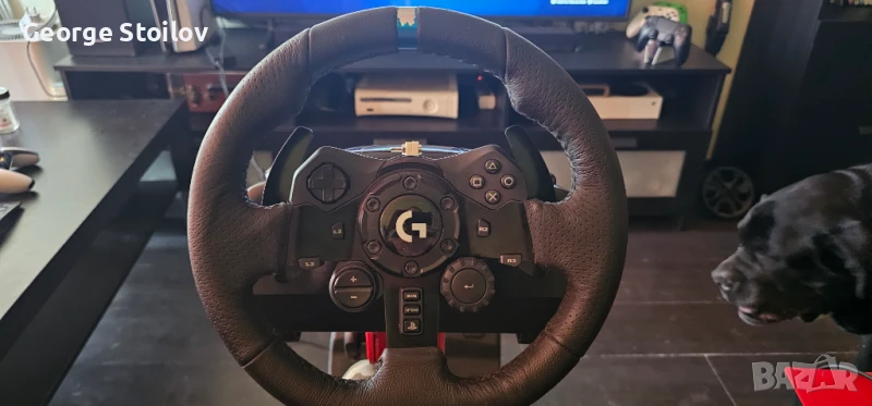 Logitech G923 + Shifter и кокпит Arozzi Velocita, снимка 1