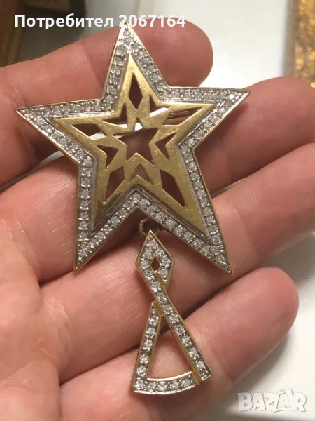 Брошка маркирана, снимка 1