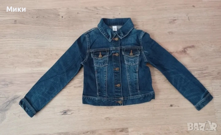 Детско дънково яке Gap, снимка 1