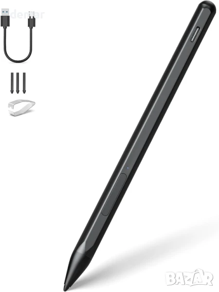 Стилус за Microsoft Surface Pro 11/10/9/8/7/6/5/4/3/X Surface Go/Laptop/Book/Studio/Duo/HP/ASUS, снимка 1