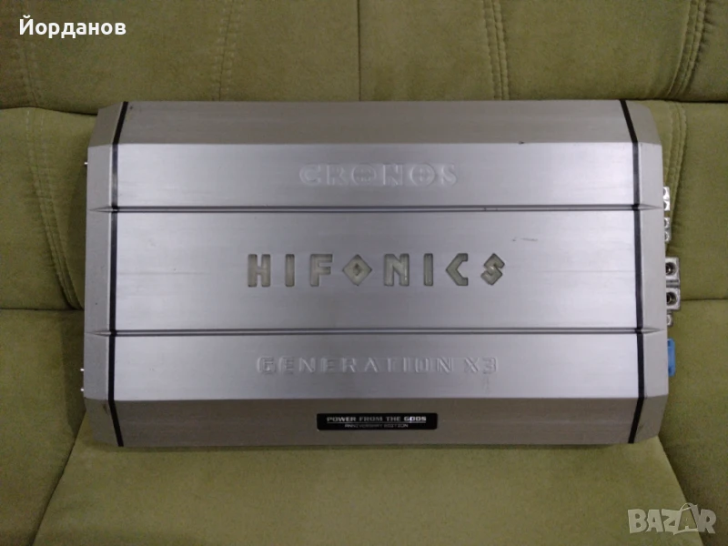 автоусилвател моноблок Hifonics Cronos Generation X3 юбилеен, снимка 1