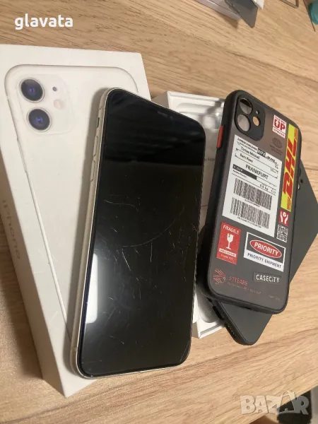 iPhone 11 white 64gb 86%, снимка 1