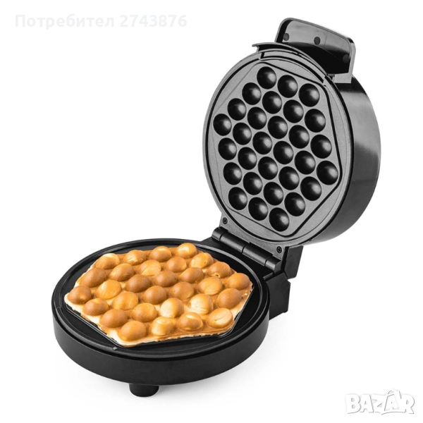 Гофретник за Бъбъл-вафла MUHLER MHT-838, 1000W, снимка 1