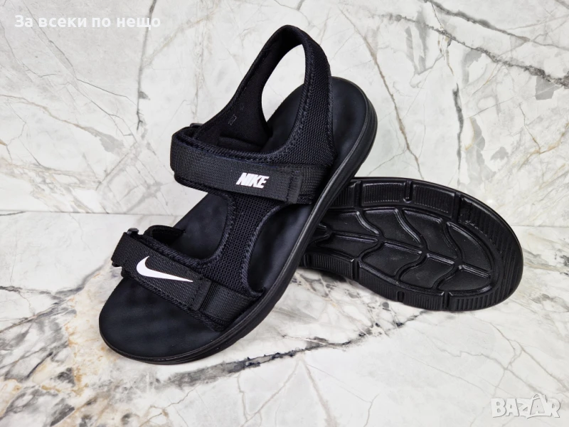 Nike Мъжки Черни Ежедневни Сандали Найк Код P705, снимка 1