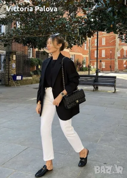 Италианска модна къща CHERRUTI 1881 бял панталон, снимка 1