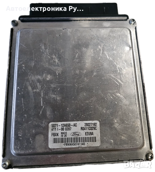 5S7112A650AC ЕБУ НА ДВИГАТЕЛЯ / 28027192 / 4950240 ЗА FORD MONDEO III B5Y 2, снимка 1