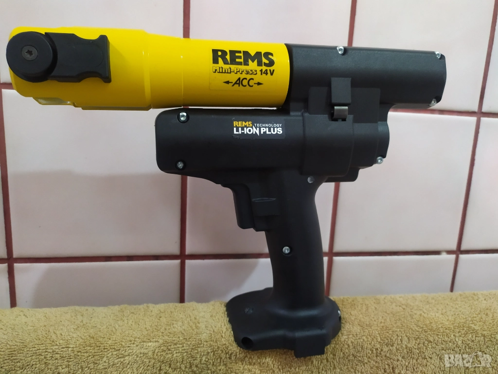 Rems Mini-Press 14v модел 2025 г.- радиална преса -нова, снимка 1