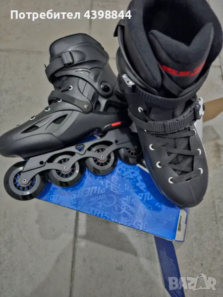 НОВИ Ролери Powerslide Skates Black Crimson размер 43/44, снимка 1