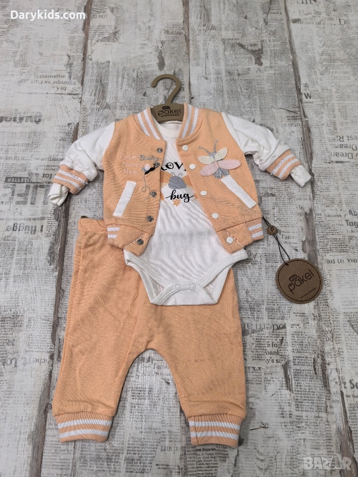 комплект за момиче от три части, снимка 1