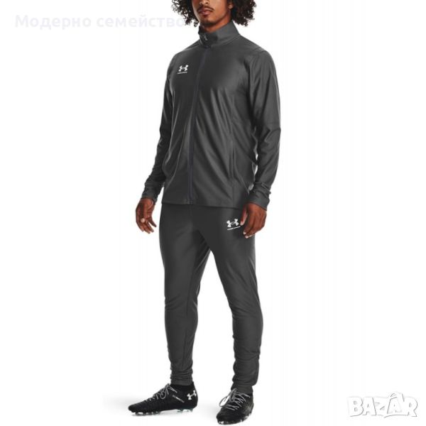 Мъжки спортен комплект under armour challenger tracksuit grey white, снимка 1