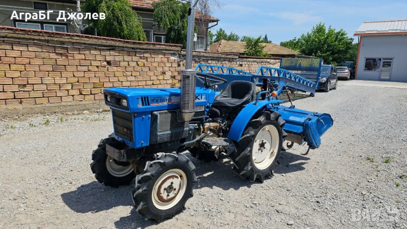 Японски трактор Iseki TX1510F с фреза, 4x4, 15 кс., АграБГ Джолев, снимка 1