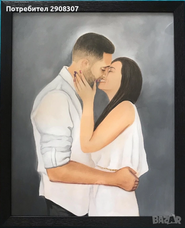 Портрет по поръчка Свети Валентин, снимка 1