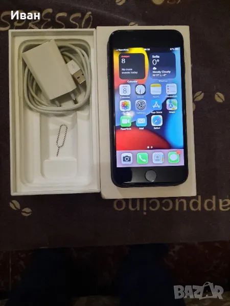 Iphone 7 black 128gb, снимка 1