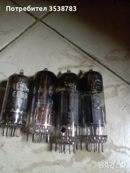 Лампи за стари телевизори и стари радио , снимка 1