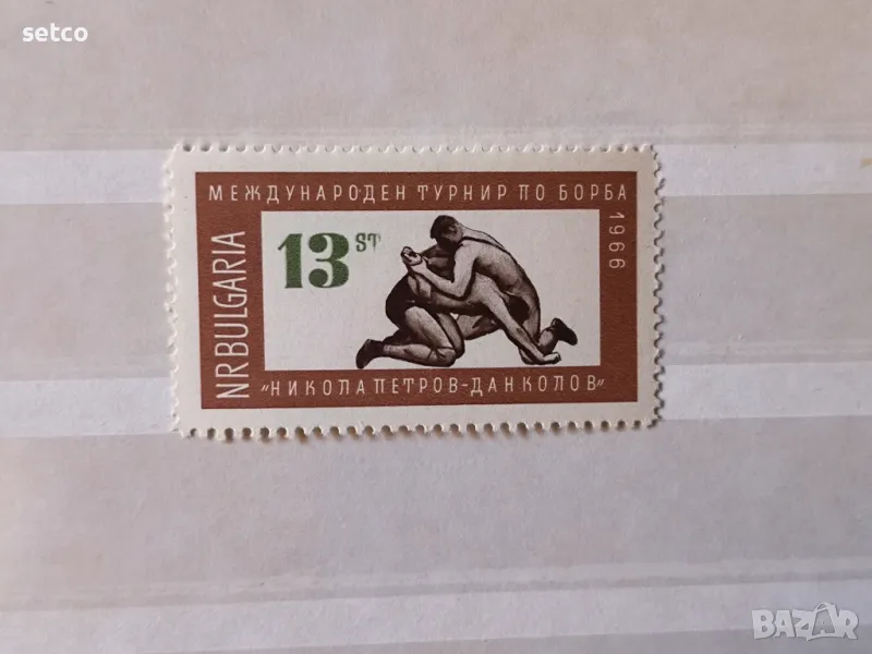 България 1966 V международен турнир по борба, снимка 1