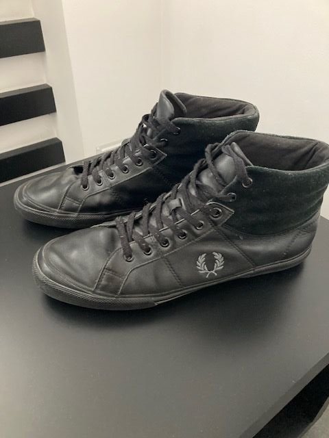 Boots Fred Perry Haydon Mid Leather Fred Perry Tennis Shoe Sneaker