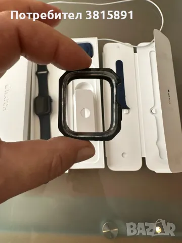 Продавам Смарт часовник Apple Watch Series 6 44mm Blue Sport Band GPS, снимка 6 - Apple iPhone - 47665889