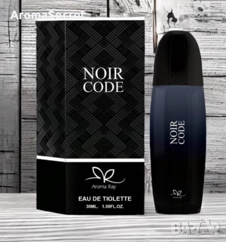 Тоалетна вода за мъже Noir Code Eau De Tiolette, снимка 3 - Мъжки парфюми - 51948237