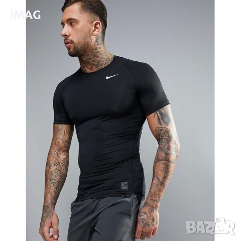 Nike Pro Cool XXL Компресираща спортна тениска за фитнес

, снимка 1 - Тениски - 46439865