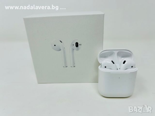 Слушалки Apple Airpods 2 Епъл Еърподс 2, снимка 8 - Слушалки и портативни колонки - 46519904