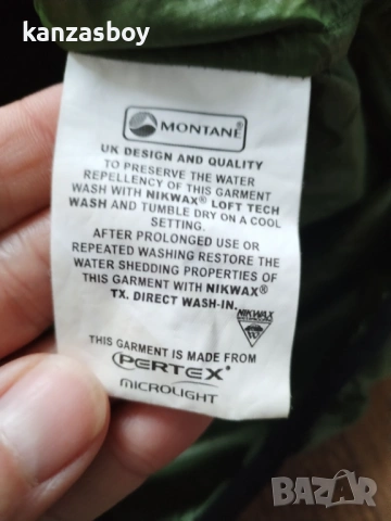 Montane Jacket - мъжко яке-ветровка С, снимка 7 - Якета - 53910910