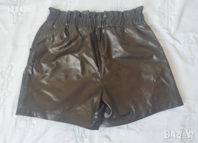 Детски кожени панталони къси , снимка 2 - Детски къси панталони - 50456099