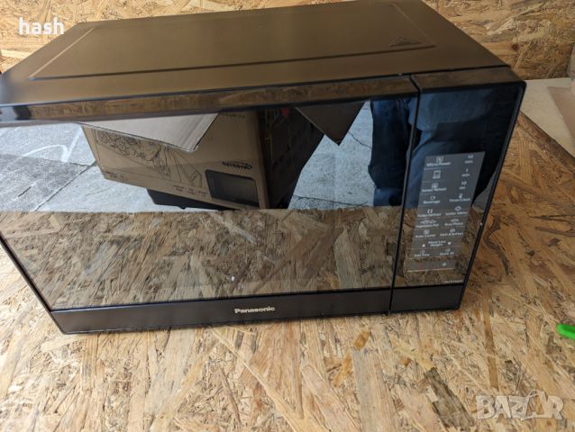 Микровълнова фурна Panasonic NN-GT46KBSUG, 31 л, 1000 W, Грил, Дигитална, Сензорен панел, Черен, снимка 2 - Микровълнови - 45810706